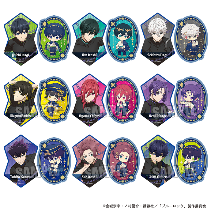 ステッカー2枚セット | GOODS｜TVアニメ『ブルーロック』公式サイト